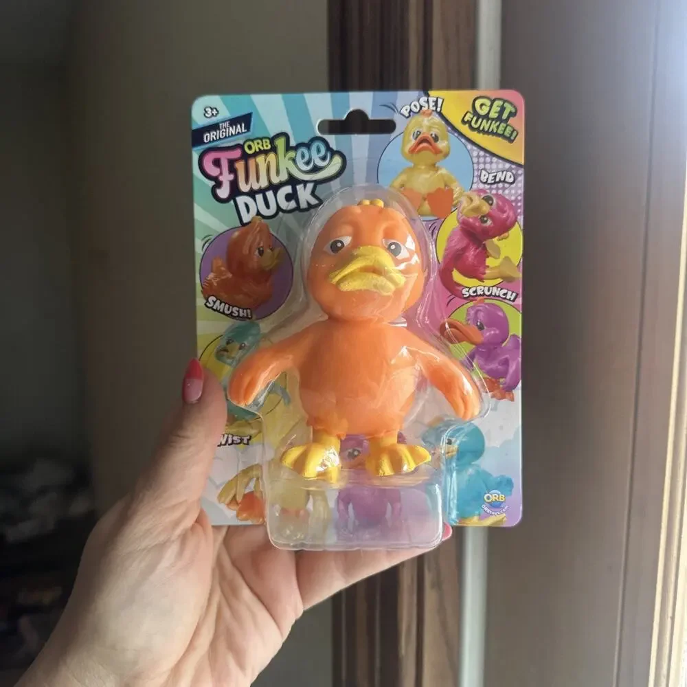 Orb Funkee Duck New Viral Orange Duck Squishy